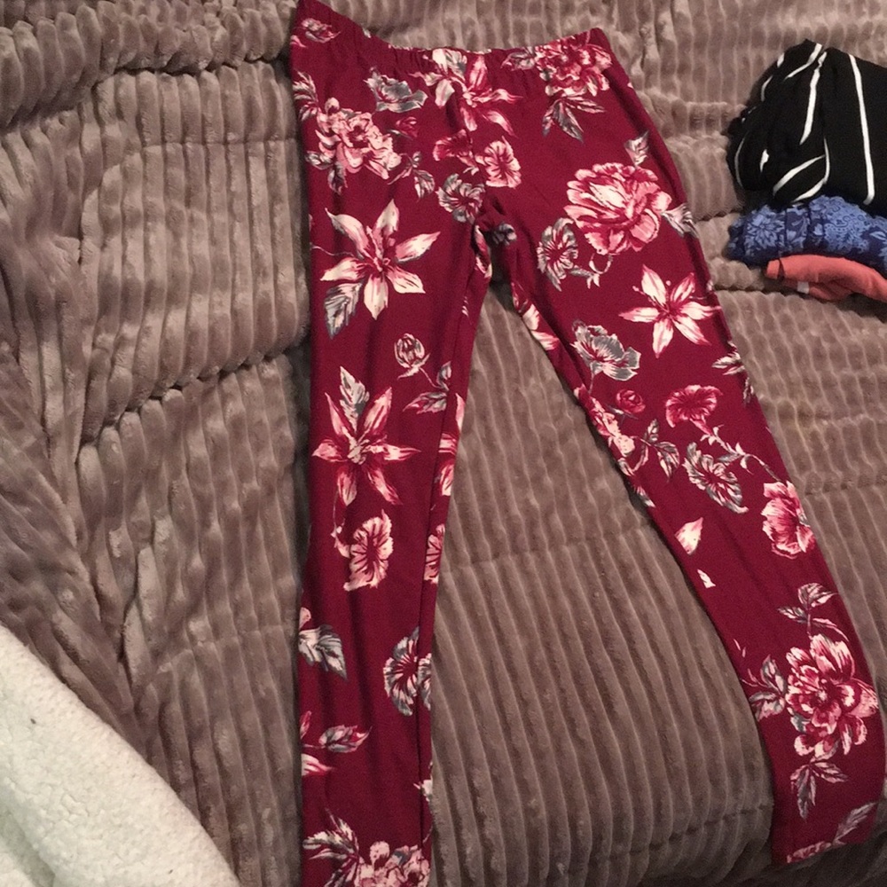 Flower leggings